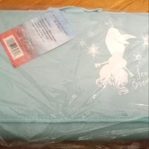 New Disney Olaf Water Resistant Blanket with Shoulder Strap (59"x 51")